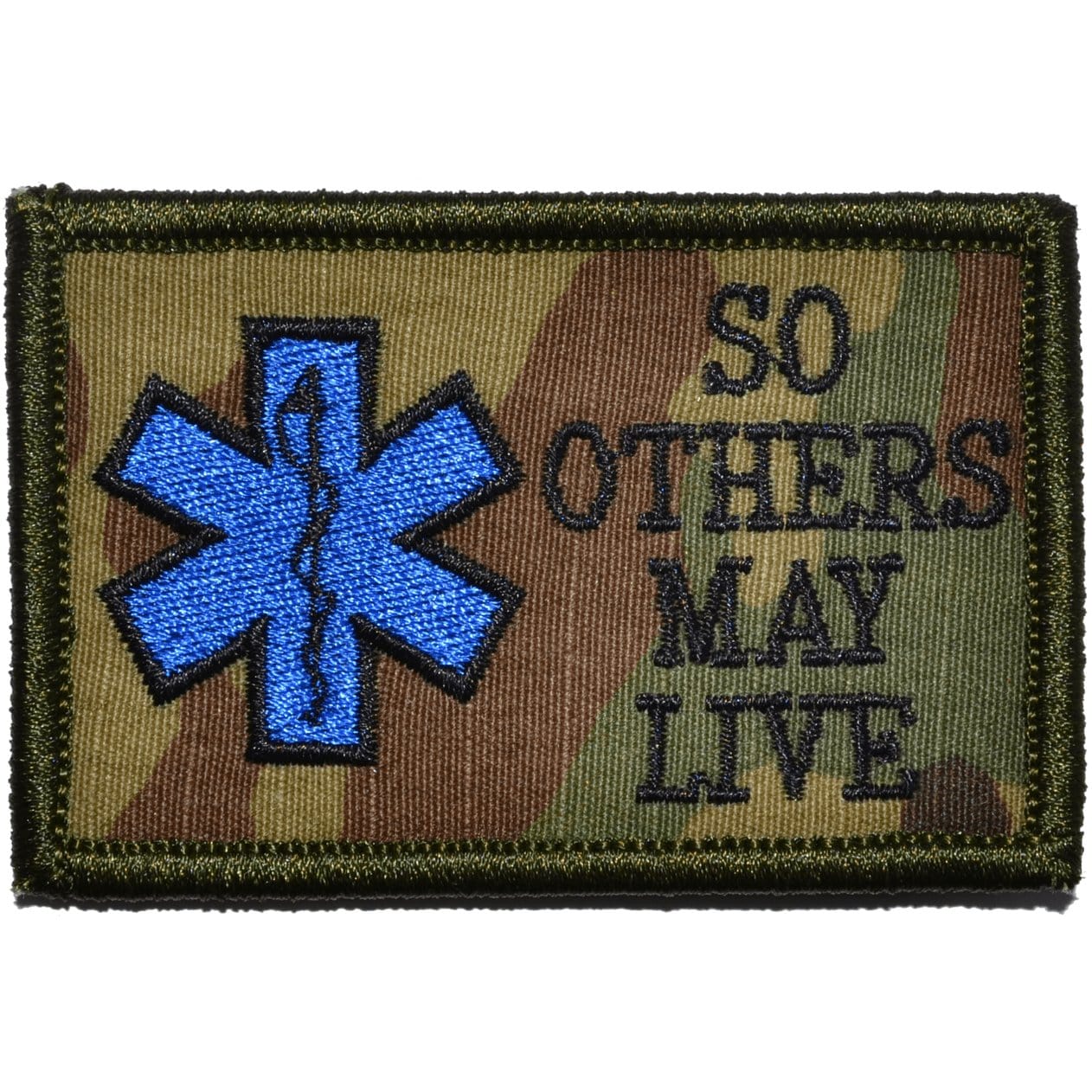 Tactical Gear Junkie Patches MultiCam EMS So Others May Live - 2x3 Patch
