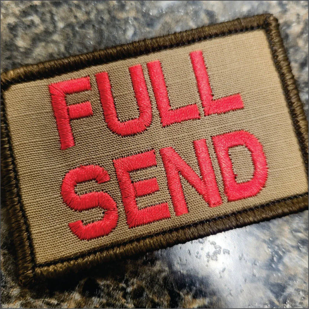Custom Text Military 2x3 inch Patch. Your Text.