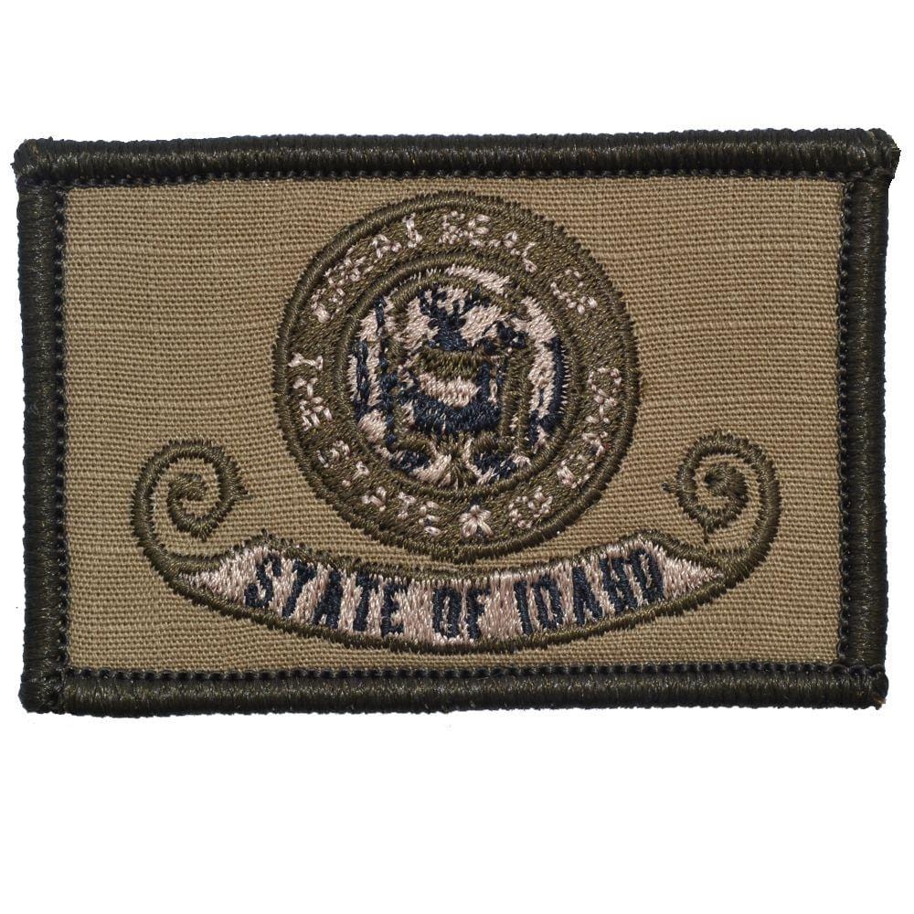Tactical Gear Junkie Patches Coyote Brown Idaho State Flag - 2x3 Patch