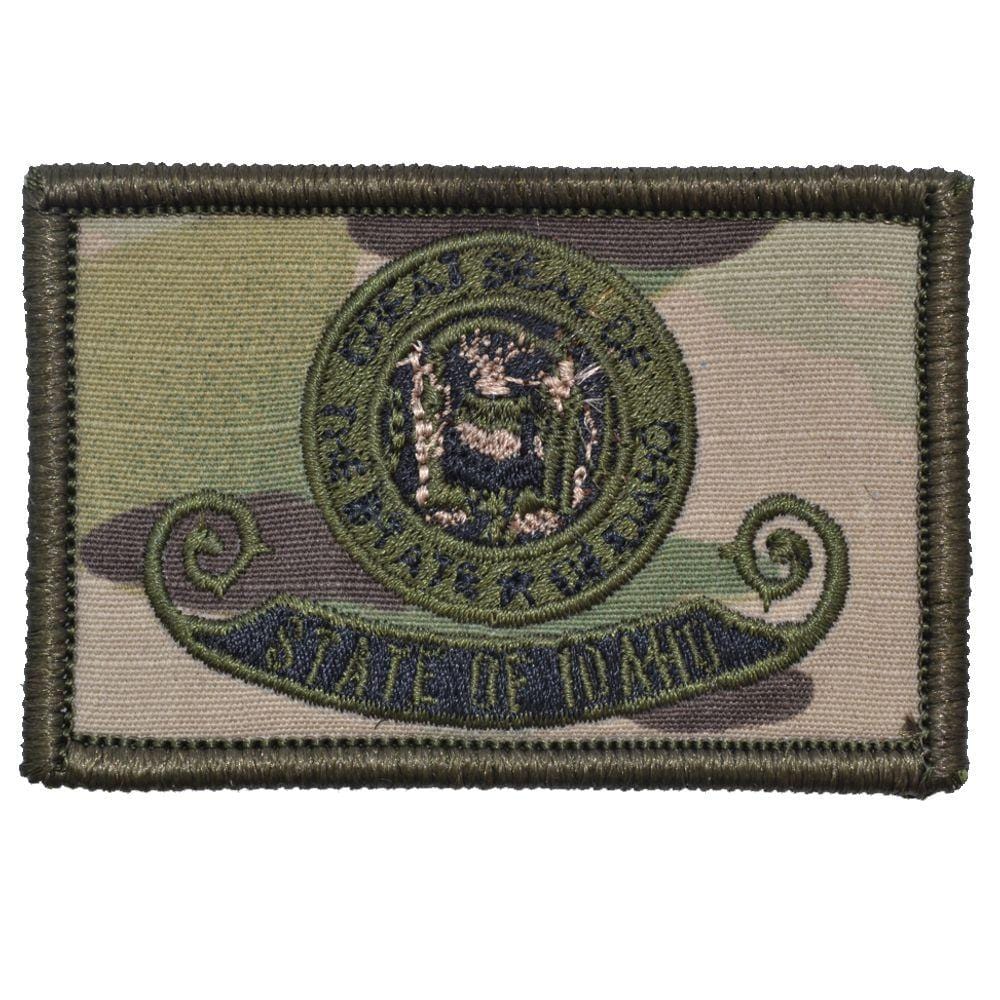 Tactical Gear Junkie Patches MultiCam Idaho State Flag - 2x3 Patch