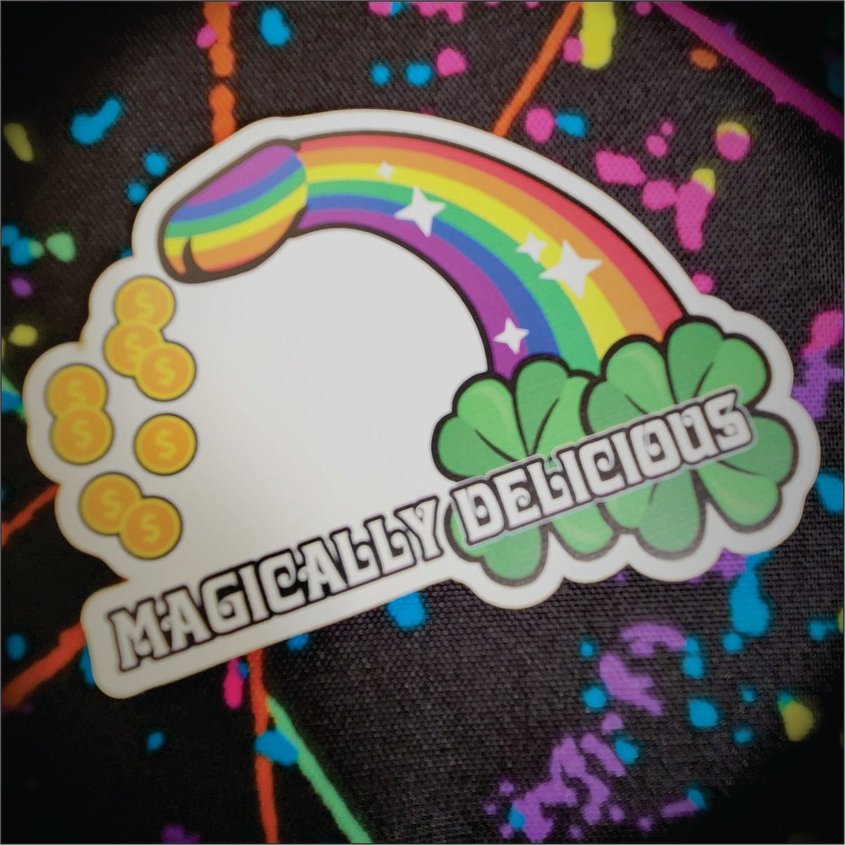 Magically Delicious - Printed Vinyl Patch -