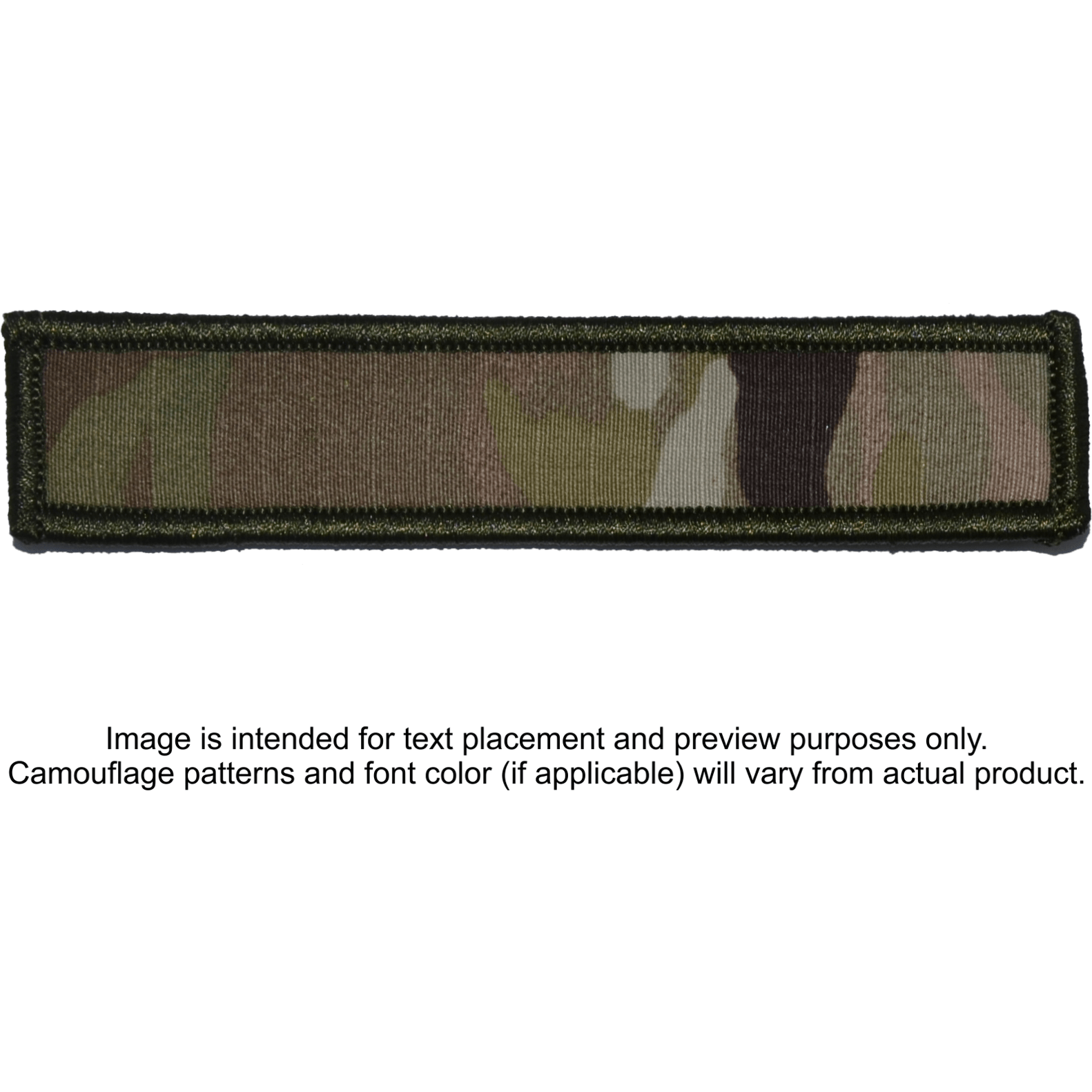 Tactical Gear Junkie Patches MultiCam Custom Text Patch - 1x5