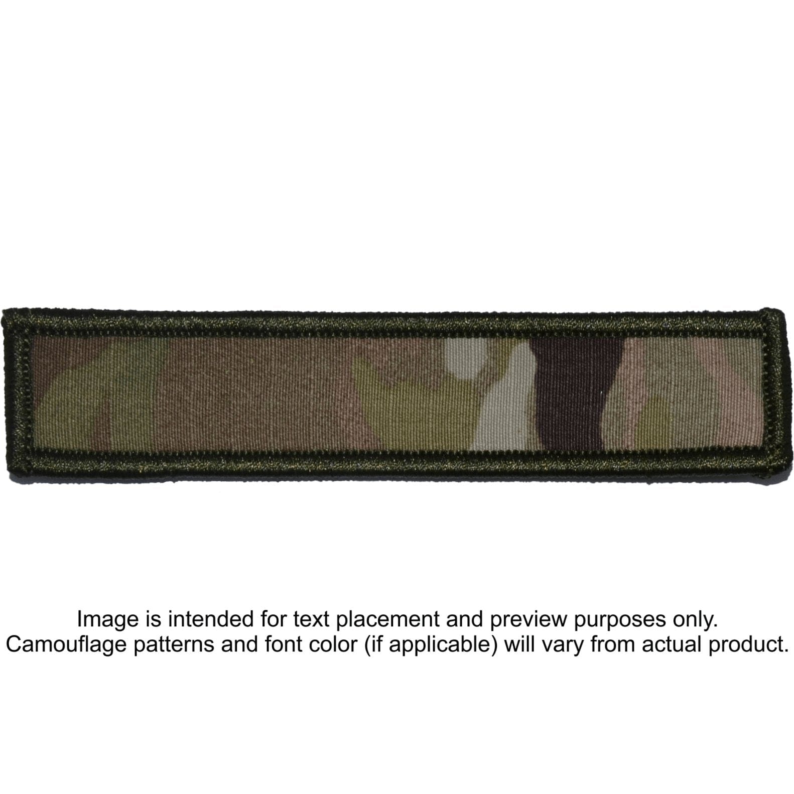 Tactical Gear Junkie Patches MultiCam / Hook Fastener Custom Reflective Patch - 1x5