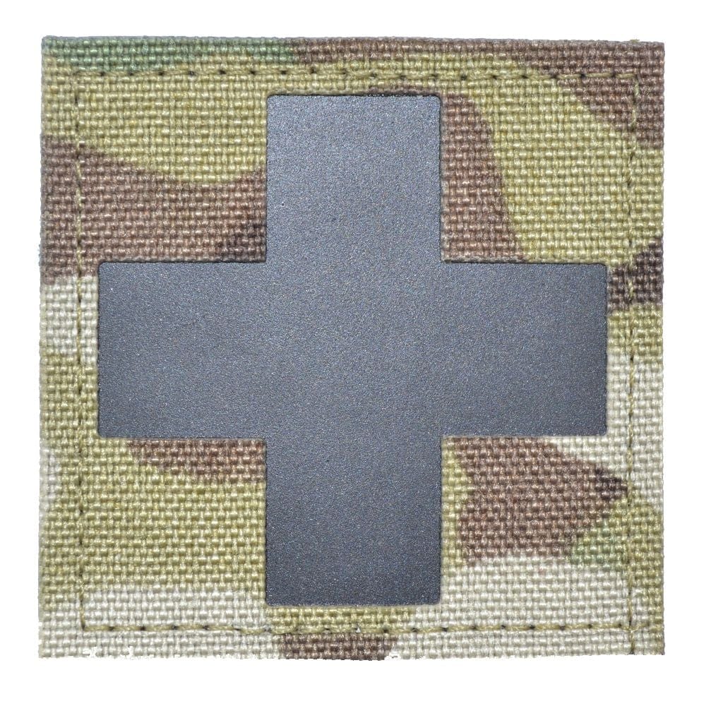 Tactical Gear Junkie Patches Medic Cross Laser Cut - 2x2 CORDURA® Patch - non reflective