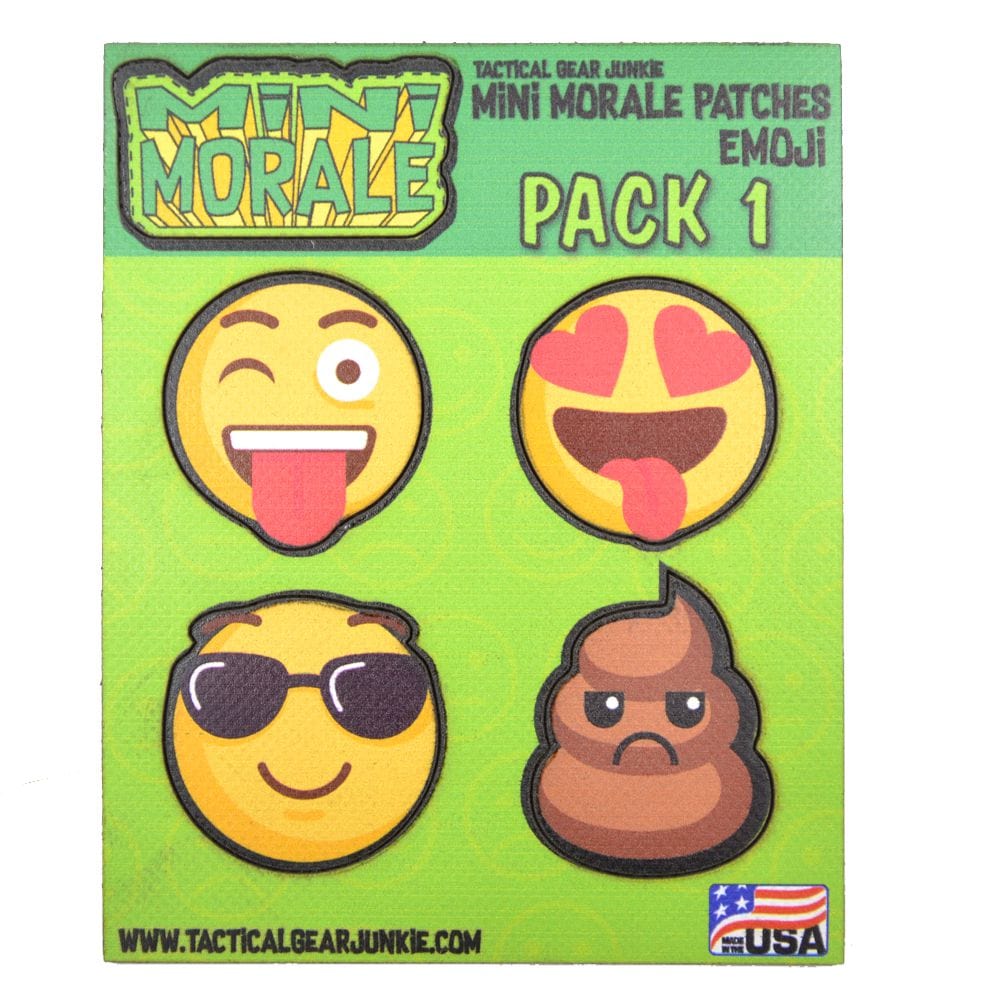 Tactical Gear Junkie Mini Morale - Emoji Pack 1