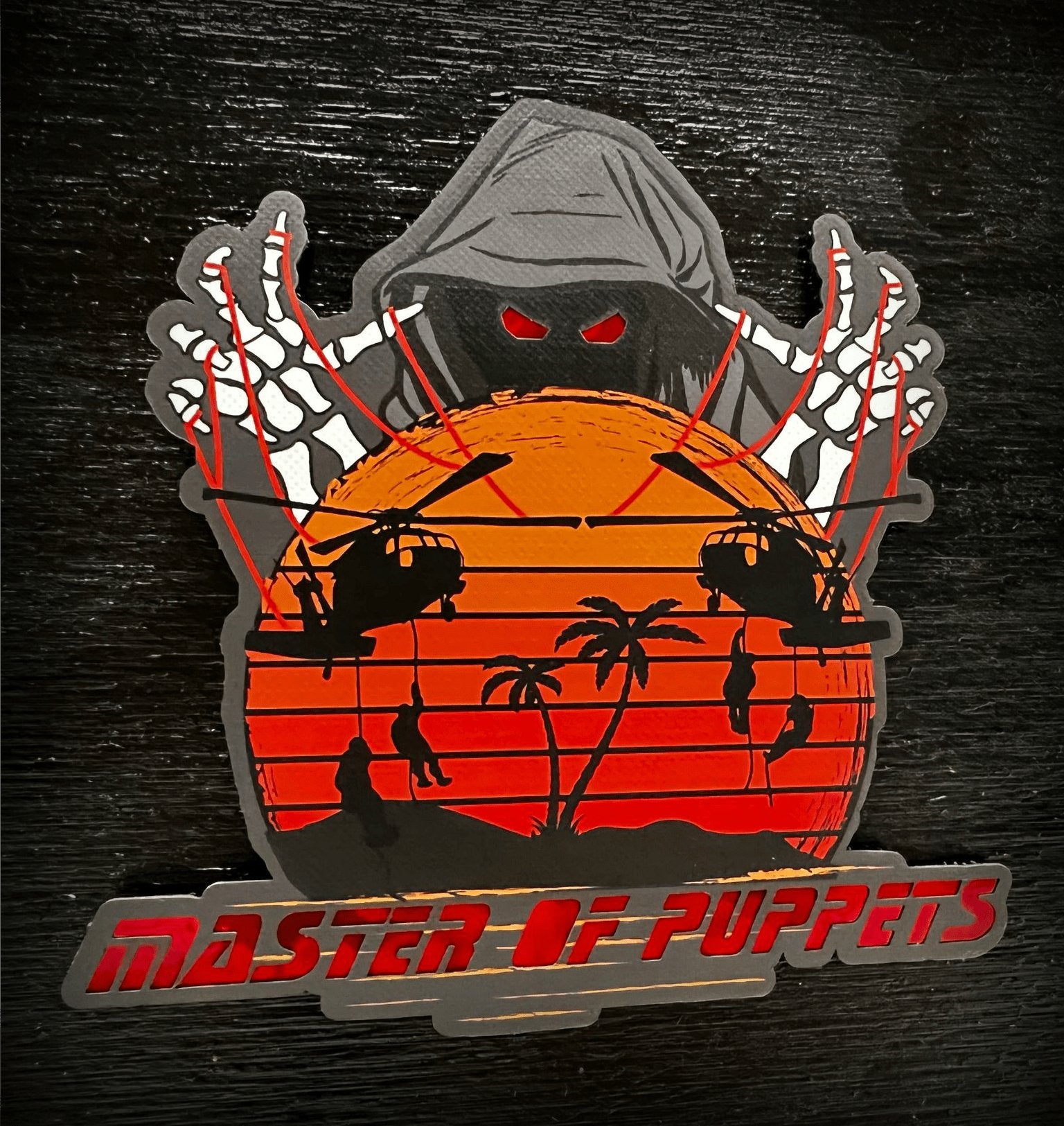 Tactical Gear Junkie Patches Master Of Puppets - Printed Vinyl Patch