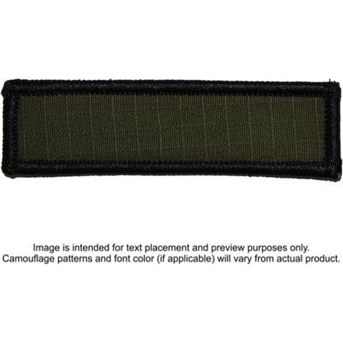 Custom 1"x3.75" Nametape Patch - Rip-Stop Cotton For Military & Operator Hats