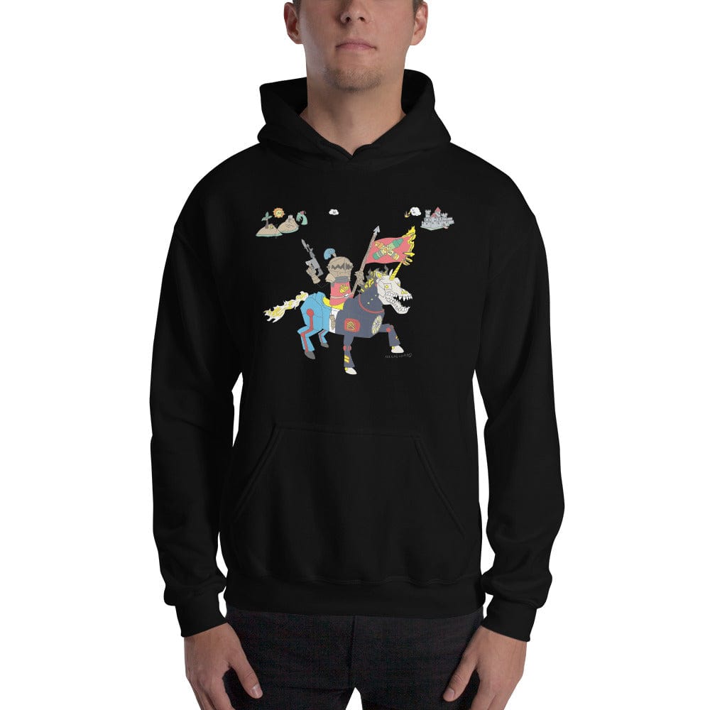 Tactical Gear Junkie Black / S Sketch's World © Officially Licensed - Mechapony Unisex Hoodie