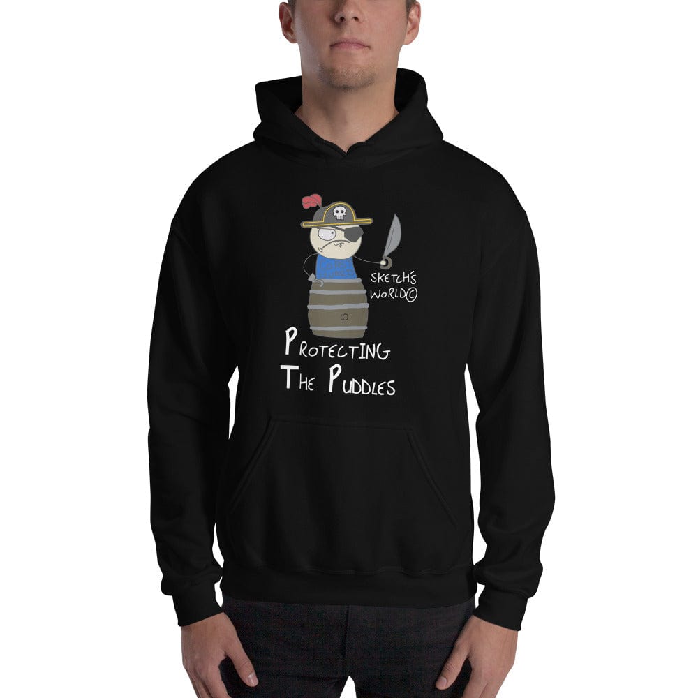 Tactical Gear Junkie Black / S Sketch's World © Officially Licensed - Protecting the Puddles Coast Guard Unisex Hoodie