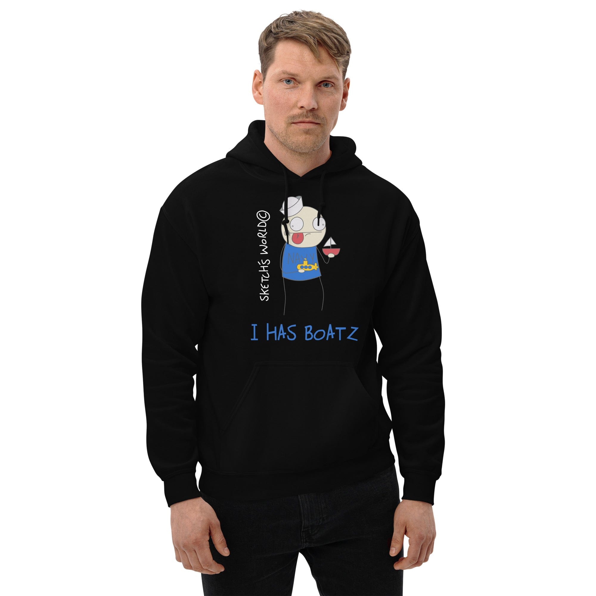 Tactical Gear Junkie Black / S Sketch's World © Officially Licensed - I Has Boatz Unisex Hoodie