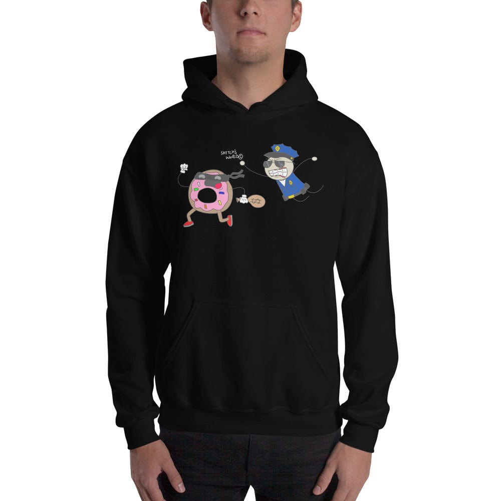 Tactical Gear Junkie Black / S Sketch's World © Officially Licensed - Police & Donut Unisex Hoodie