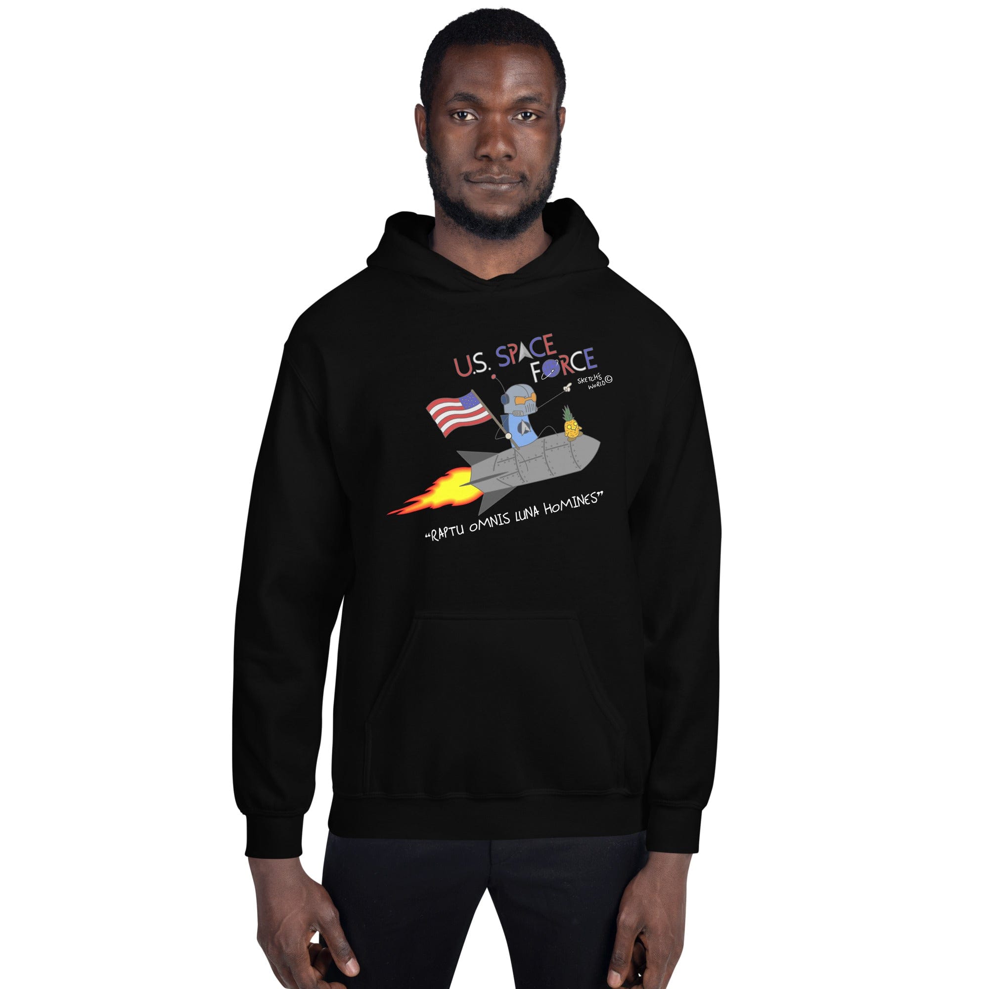 Tactical Gear Junkie Black / S Sketch's World © Officially Licensed - US Space Force Unisex Hoodie