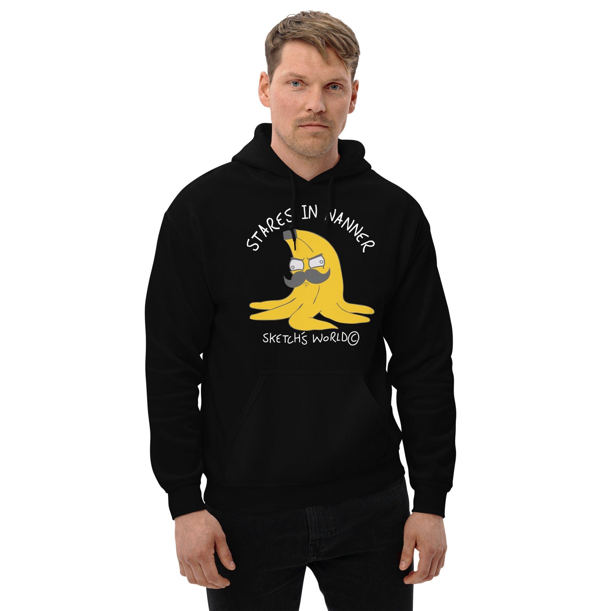 Tactical Gear Junkie Black / S Sketch's World © Officially Licensed - Stares in Nanners Unisex Hoodie