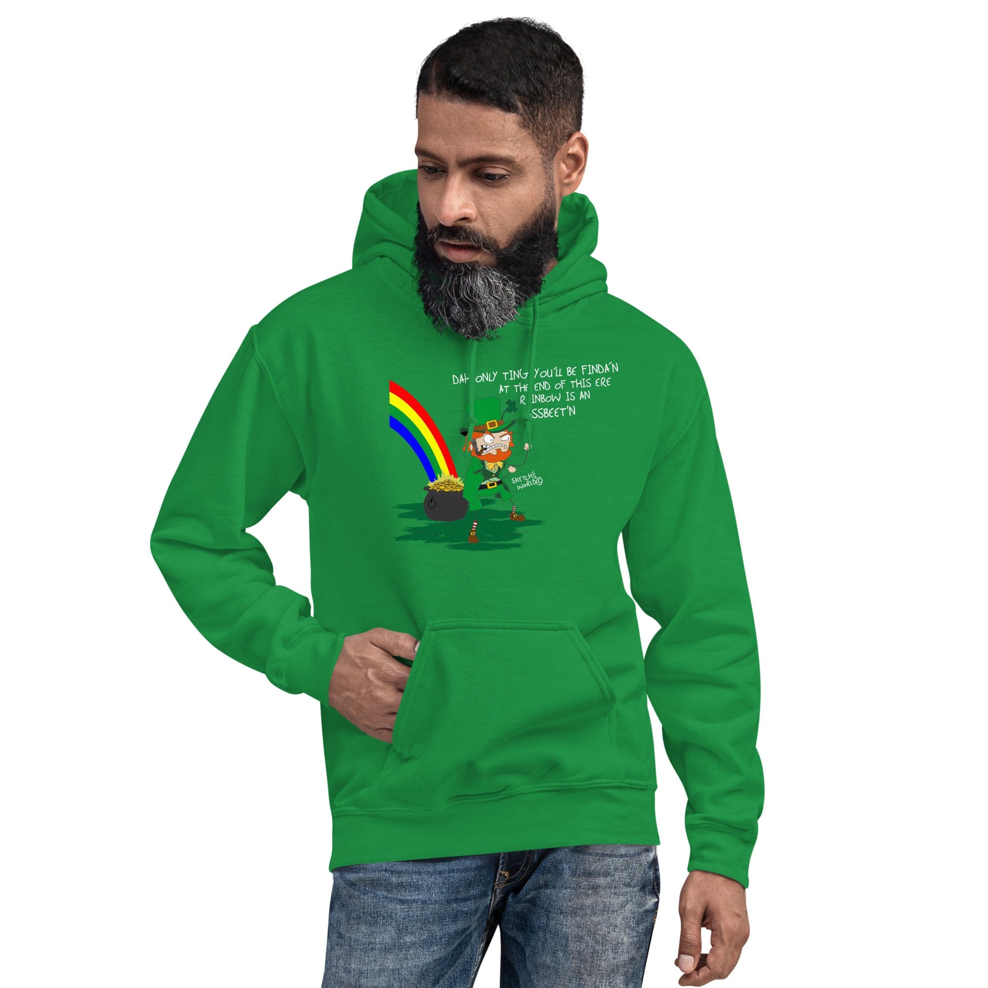 Tactical Gear Junkie Irish Green / S Sketch's World © Officially Licensed - St. Paddy's Day Unisex Hoodie