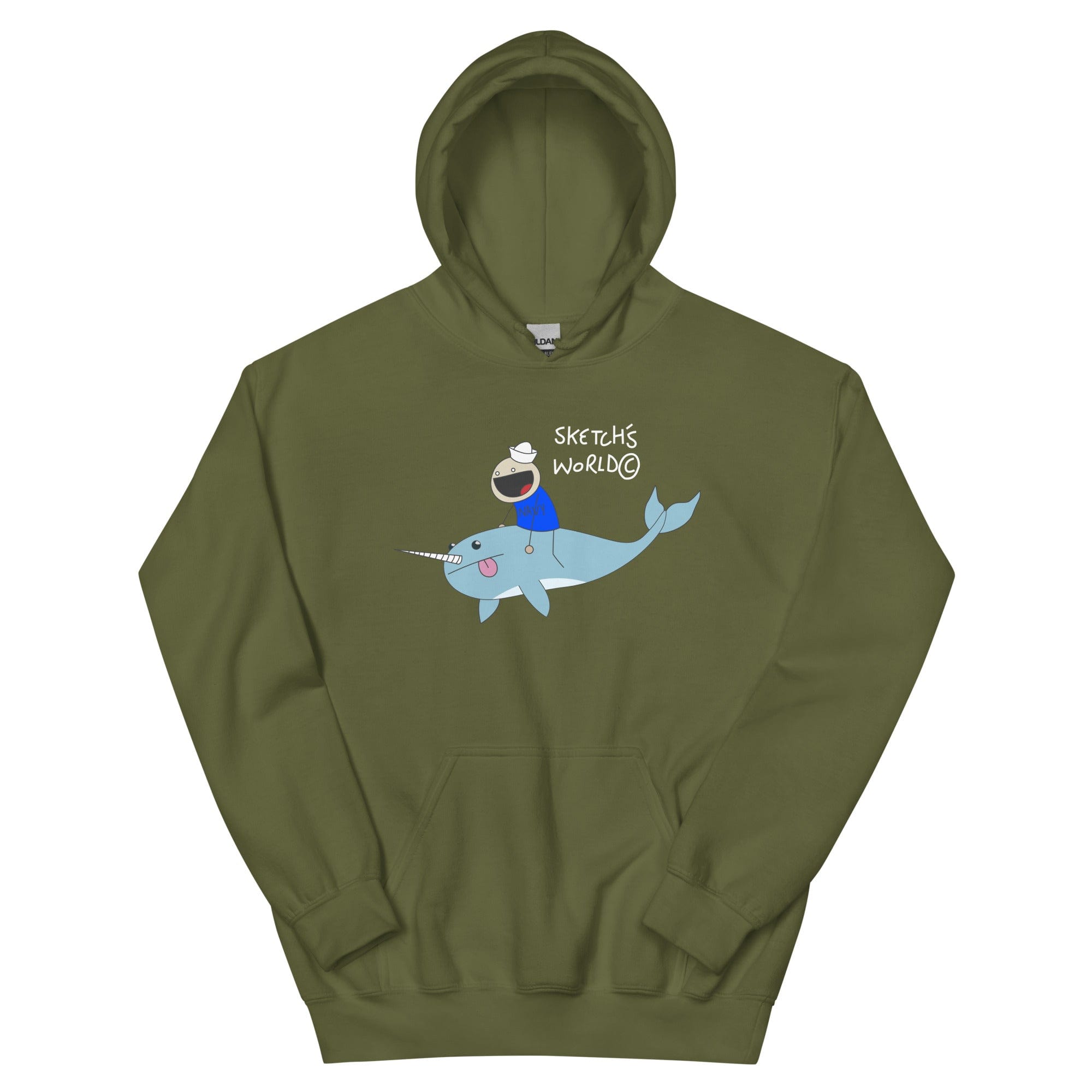 Tactical Gear Junkie Military Green / S Sketch's World © Officially Licensed - Navy Transport Unisex Hoodie