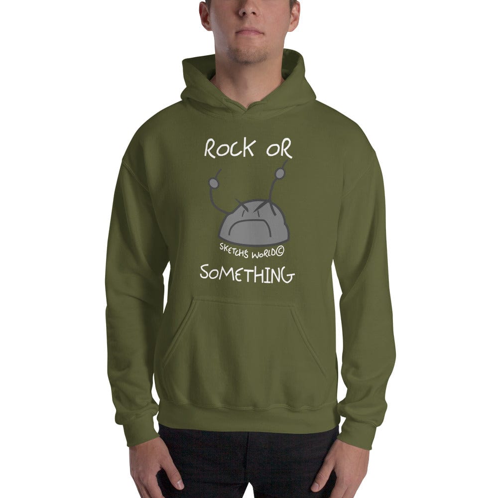 Tactical Gear Junkie Military Green / S Sketch's World © Officially Licensed - Rock or Something Unisex Hoodie