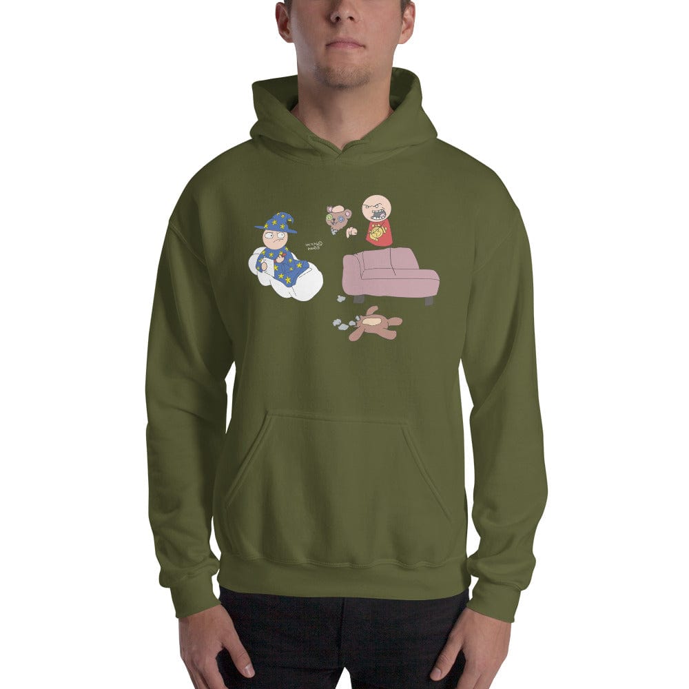 Tactical Gear Junkie Military Green / S Sketch's World © Officially Licensed - Wizard Unisex Hoodie