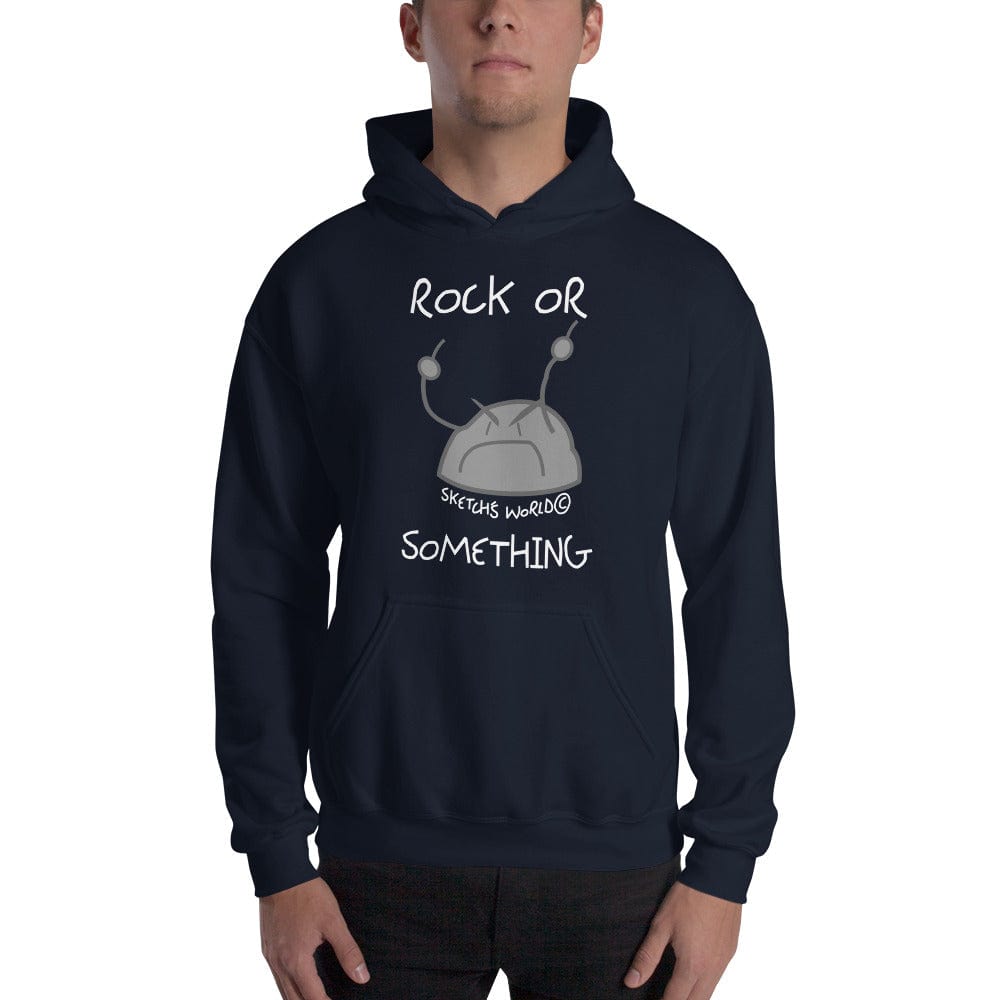 Tactical Gear Junkie Navy / S Sketch's World © Officially Licensed - Rock or Something Unisex Hoodie
