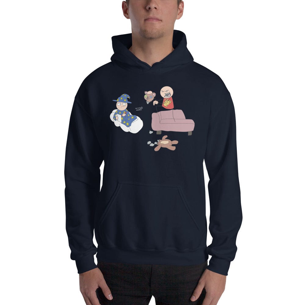 Tactical Gear Junkie Navy / S Sketch's World © Officially Licensed - Wizard Unisex Hoodie