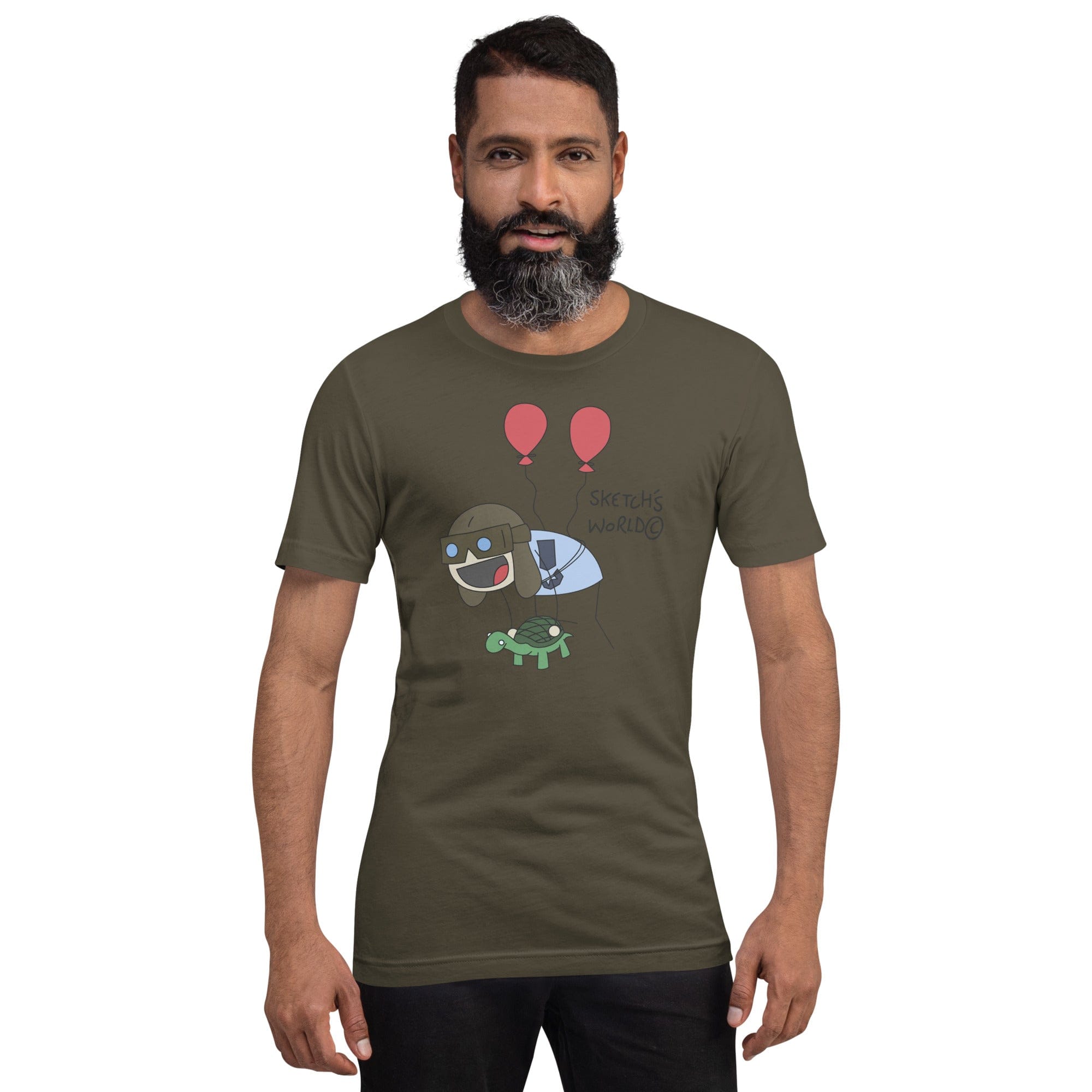 Tactical Gear Junkie Army / S Sketch's World © Officially Licensed - Air Force Transport Unisex T-Shirt