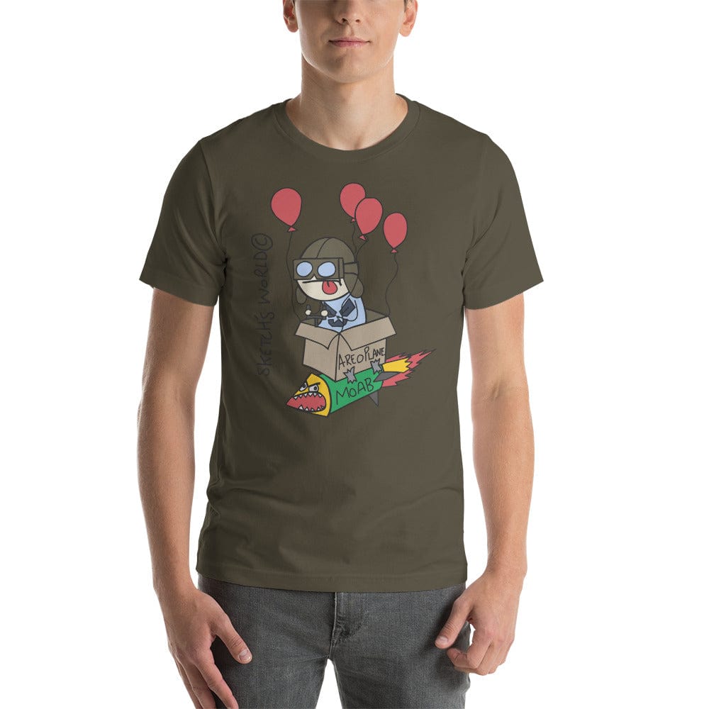 Tactical Gear Junkie Army / S Sketch's World © Officially Licensed - Air Force MOAB Unisex T-Shirt