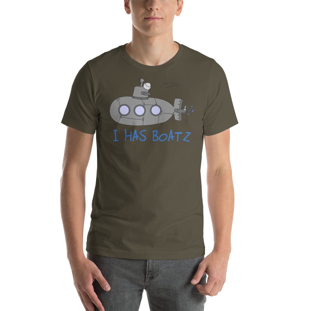 Tactical Gear Junkie Army / S Sketch's World © Officially Licensed - Navy Submarine Unisex T-Shirt