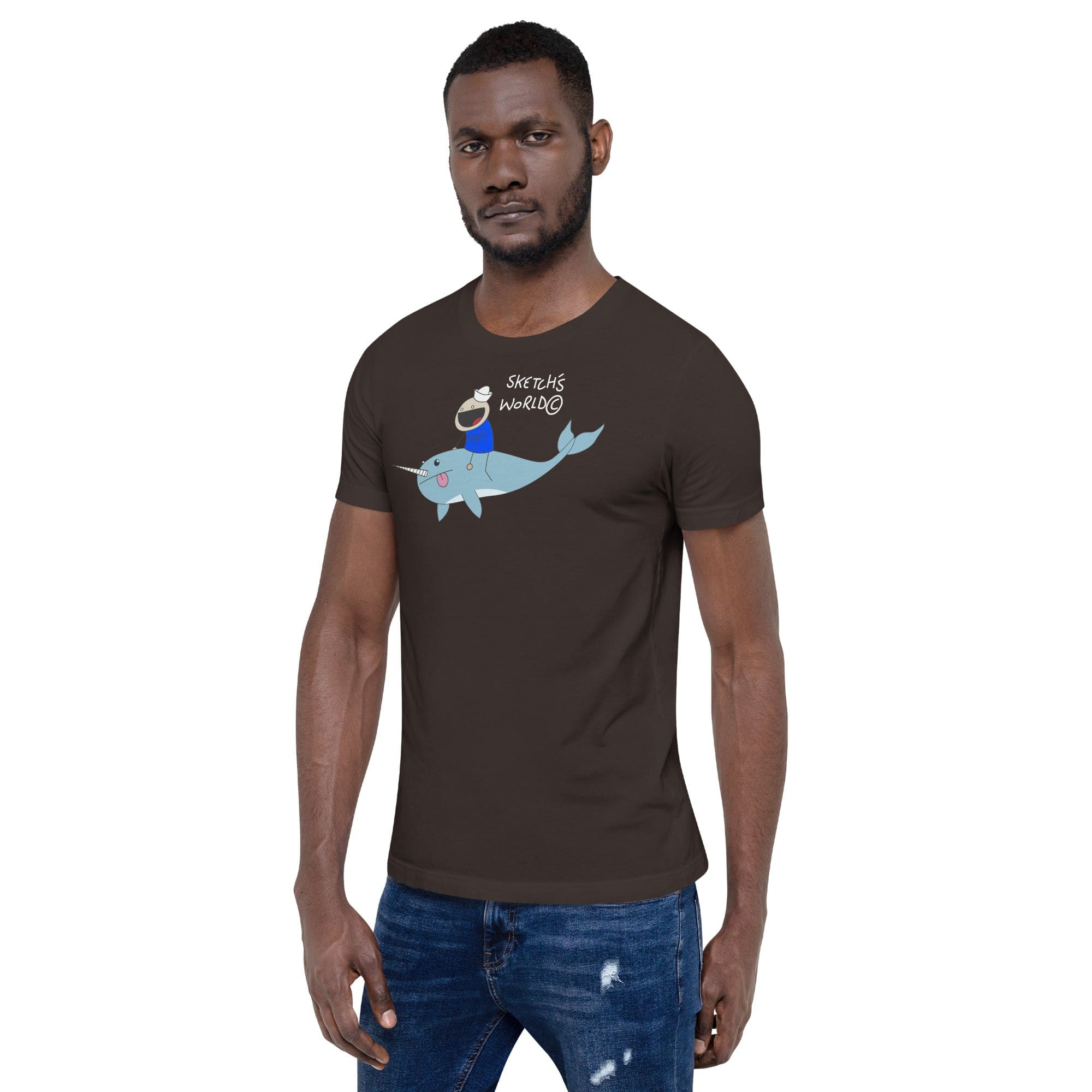 Tactical Gear Junkie Sketch's World © Officially Licensed - Navy Transport Unisex T-Shirt