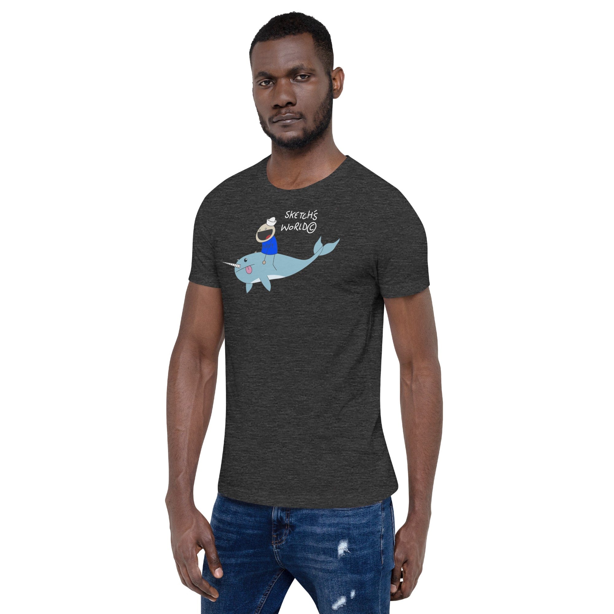 Tactical Gear Junkie Sketch's World © Officially Licensed - Navy Transport Unisex T-Shirt