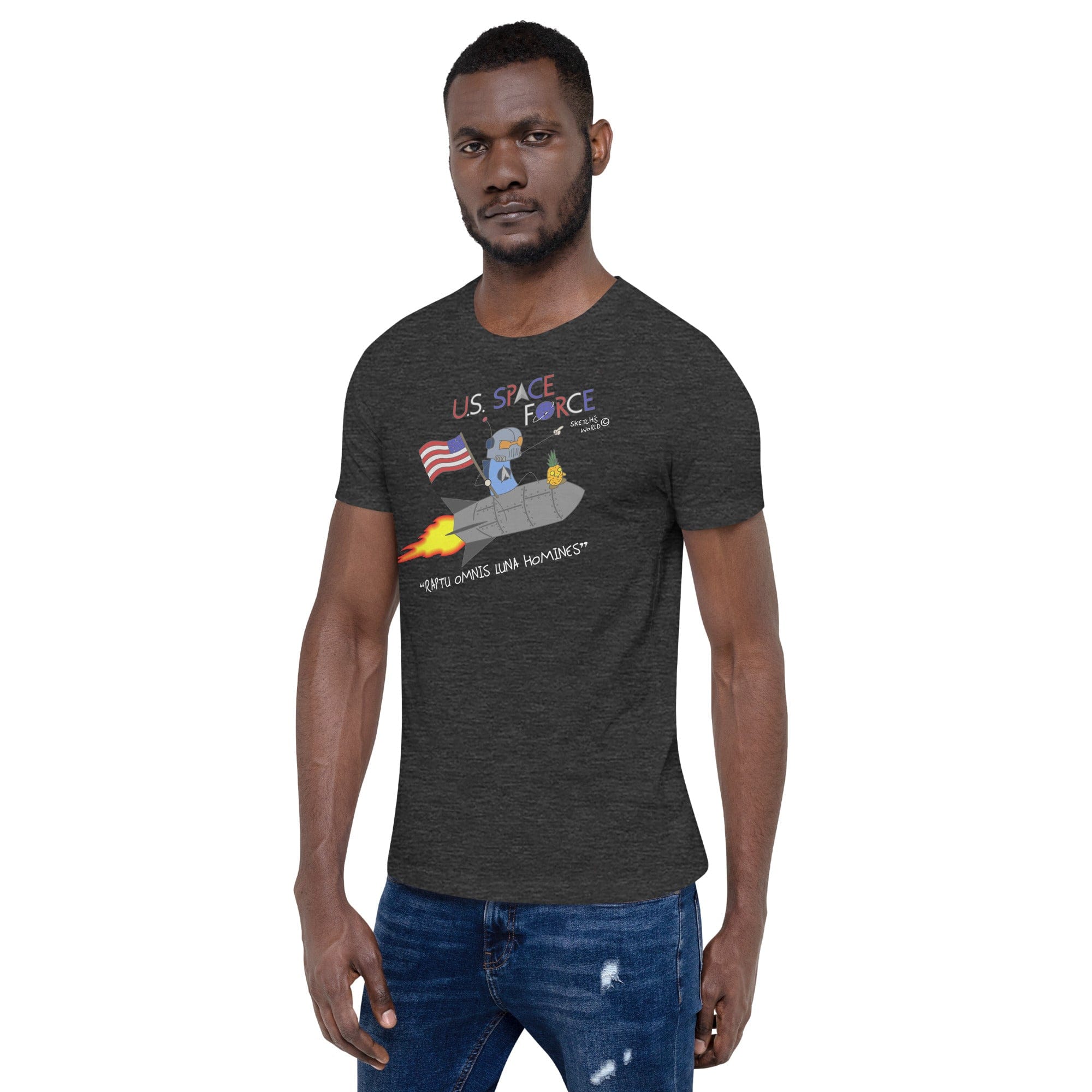 Tactical Gear Junkie Sketch's World © Officially Licensed - US Space Force Unisex T-Shirt
