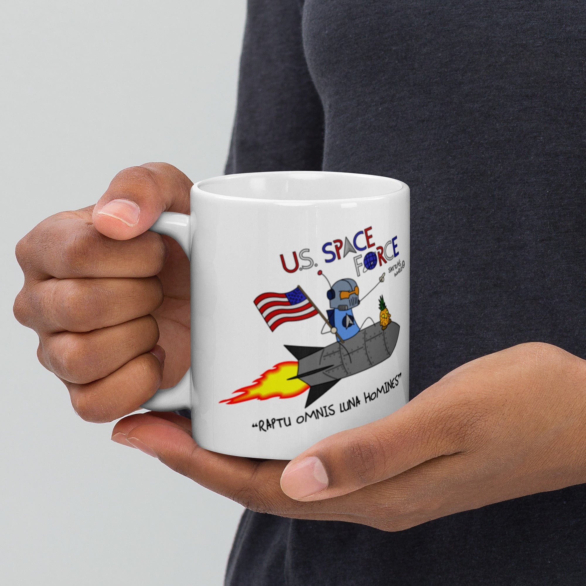 Tactical Gear Junkie Sketch's World © Officially Licensed - US Space Force Ceramic Mug