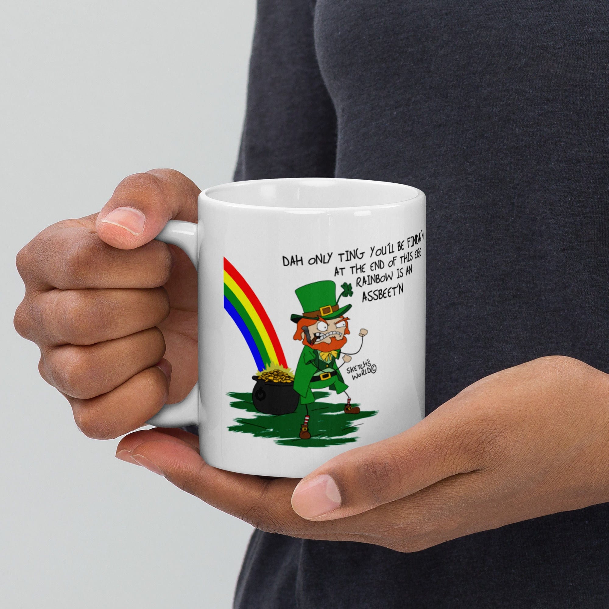 Tactical Gear Junkie Sketch's World © Officially Licensed - St. Paddy's Day Ceramic Mug