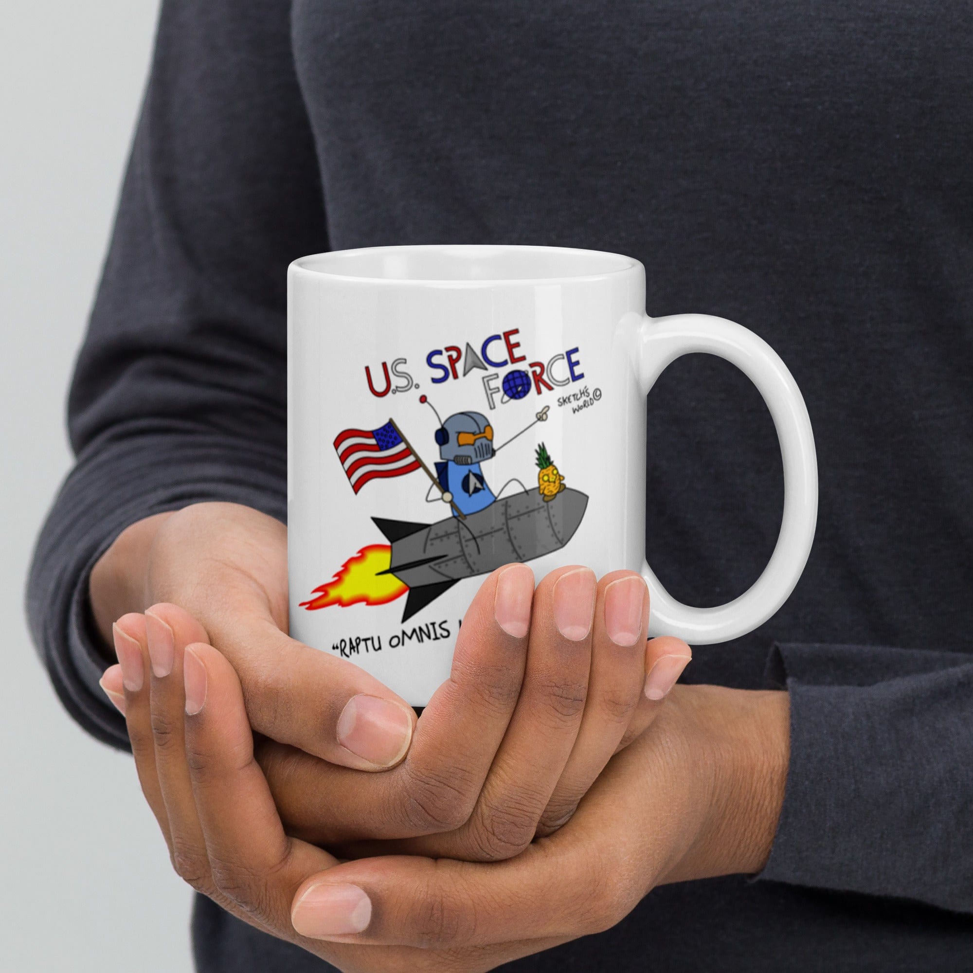 Tactical Gear Junkie 11oz Sketch's World © Officially Licensed - US Space Force Ceramic Mug