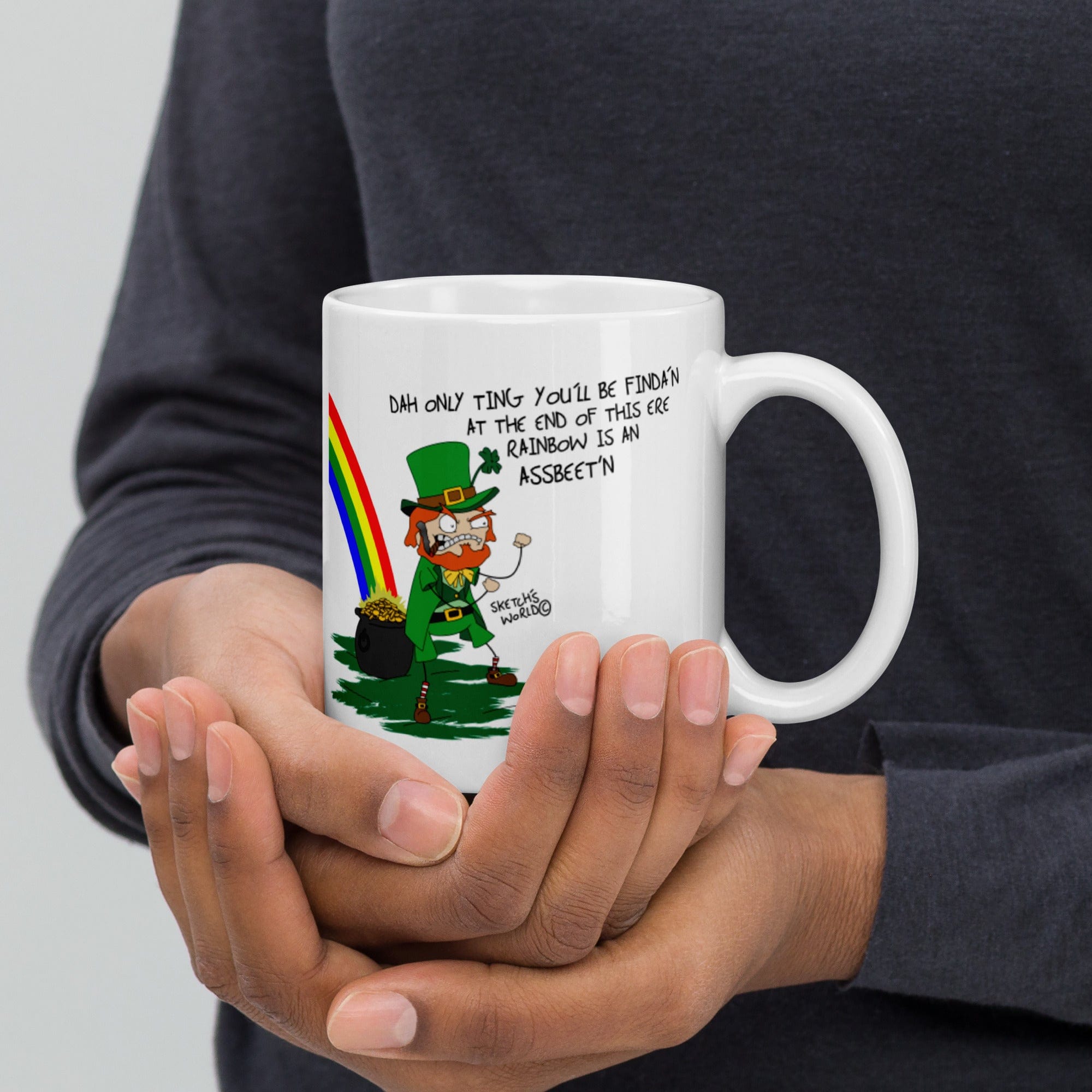 Tactical Gear Junkie 11oz Sketch's World © Officially Licensed - St. Paddy's Day Ceramic Mug